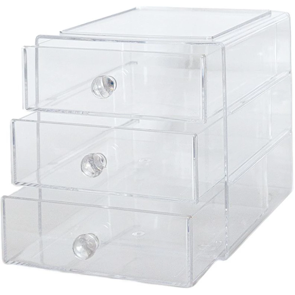 Органайзер для косметики трирівневий