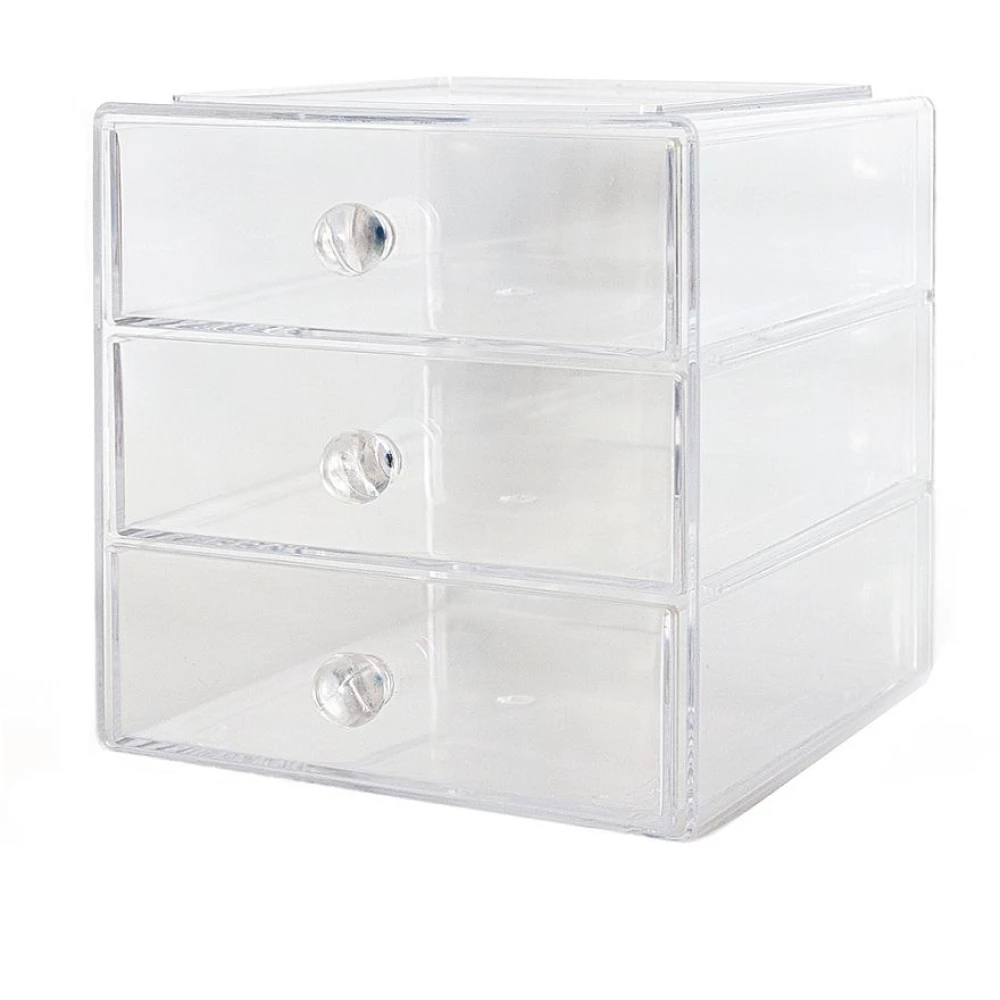 Органайзер для косметики трирівневий