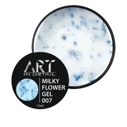 Гель Builder Gel Milky Flower ART №007, 15 мл