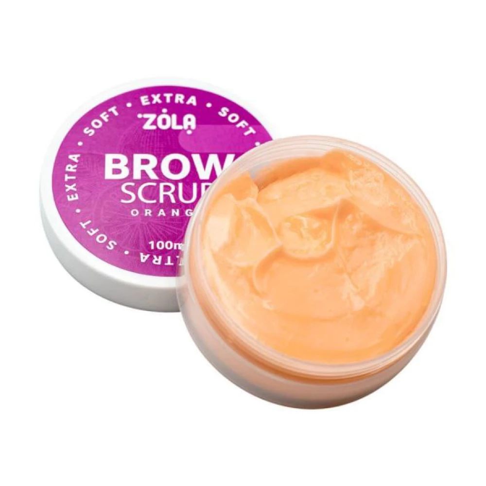 Скраб для брів ZOLA EXTRA SOFT АПЕЛЬСИН 100 МЛ