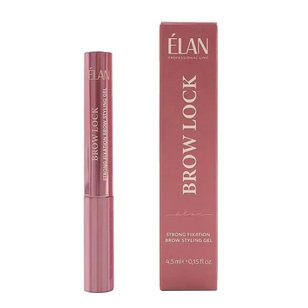 Гель для укладки бровей сильной фиксации BROW LOCK ELAN, 4,5 мл