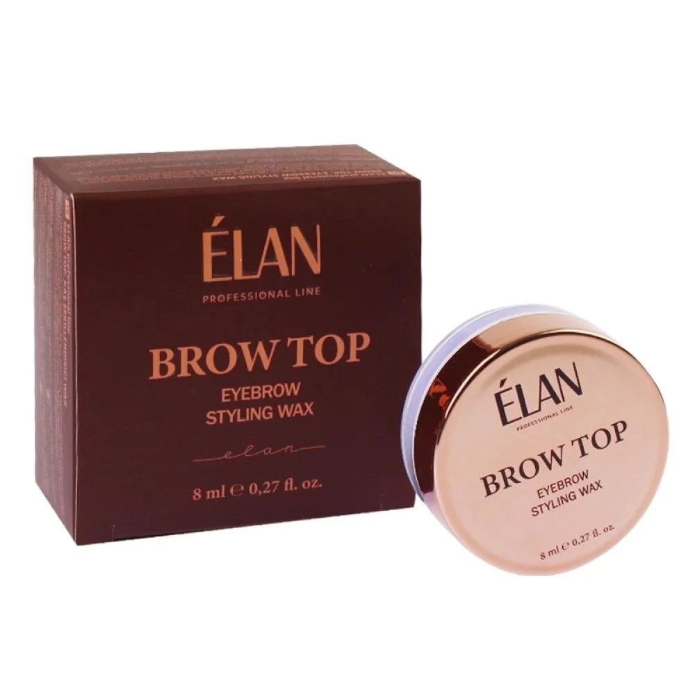 Воск для укладки бровей "BROW TOP" ELAN 8 мл