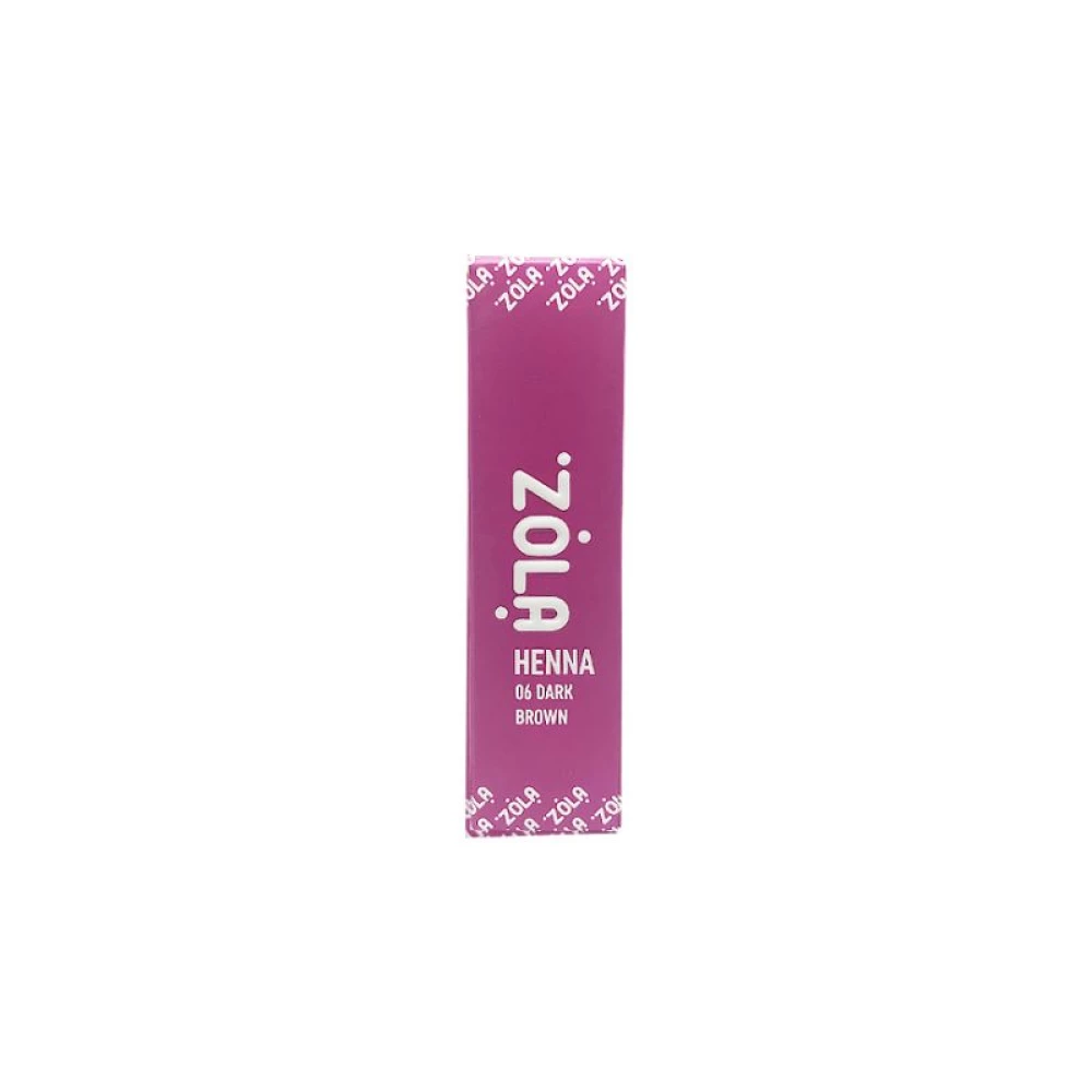 Хна для брів ZOLA 5 г (06 Dark Brown)