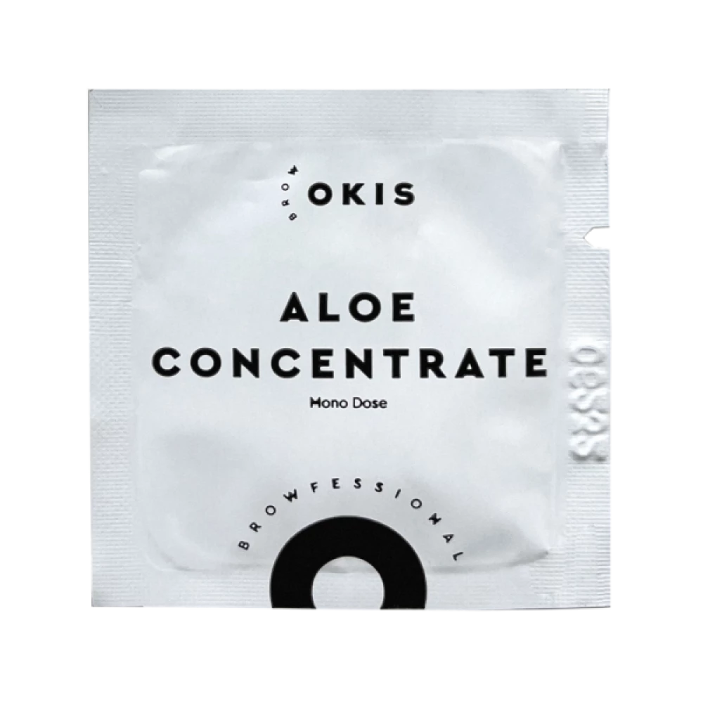 Саше концентрат алое для глибокого зволоження брів і вій 1 мл OKIS BROW