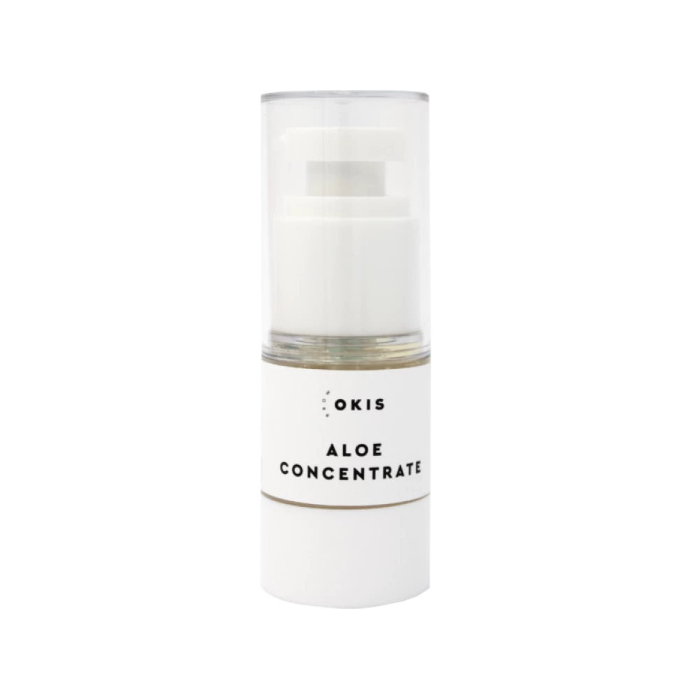 Концентрат Алое з щіткою для глибокого зволоження брів та вій Okis Brow 15 мл
