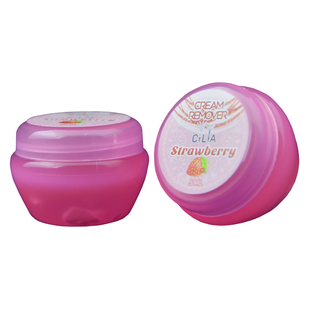 Кремовий ремувер Cilia для зняття вій 5 г (Полуниця)