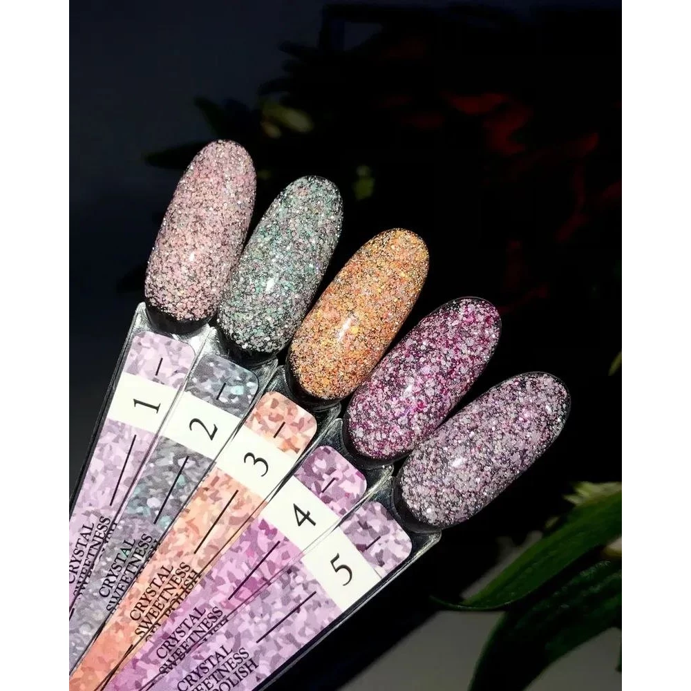 Гель-лак світловідбиваючий №03 Crystal Sweetness Crooz, 8 мл