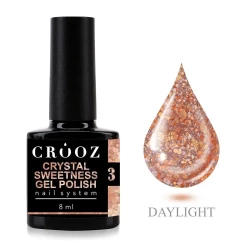 Гель-лак світловідбиваючий №03 Crystal Sweetness Crooz, 8 мл