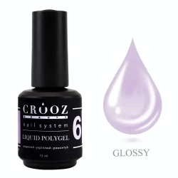 Жидкий полигель Crooz Liquid Polygel №06 (розово-сиреневый), 15 мл Жидкий полигель Crooz Liquid Polygel №06 (розово-сиреневый), 15 мл