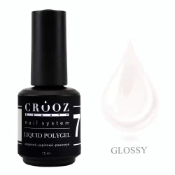 Рідкий полігель Crooz Liquid Polygel №07 (молочний), 15 мл