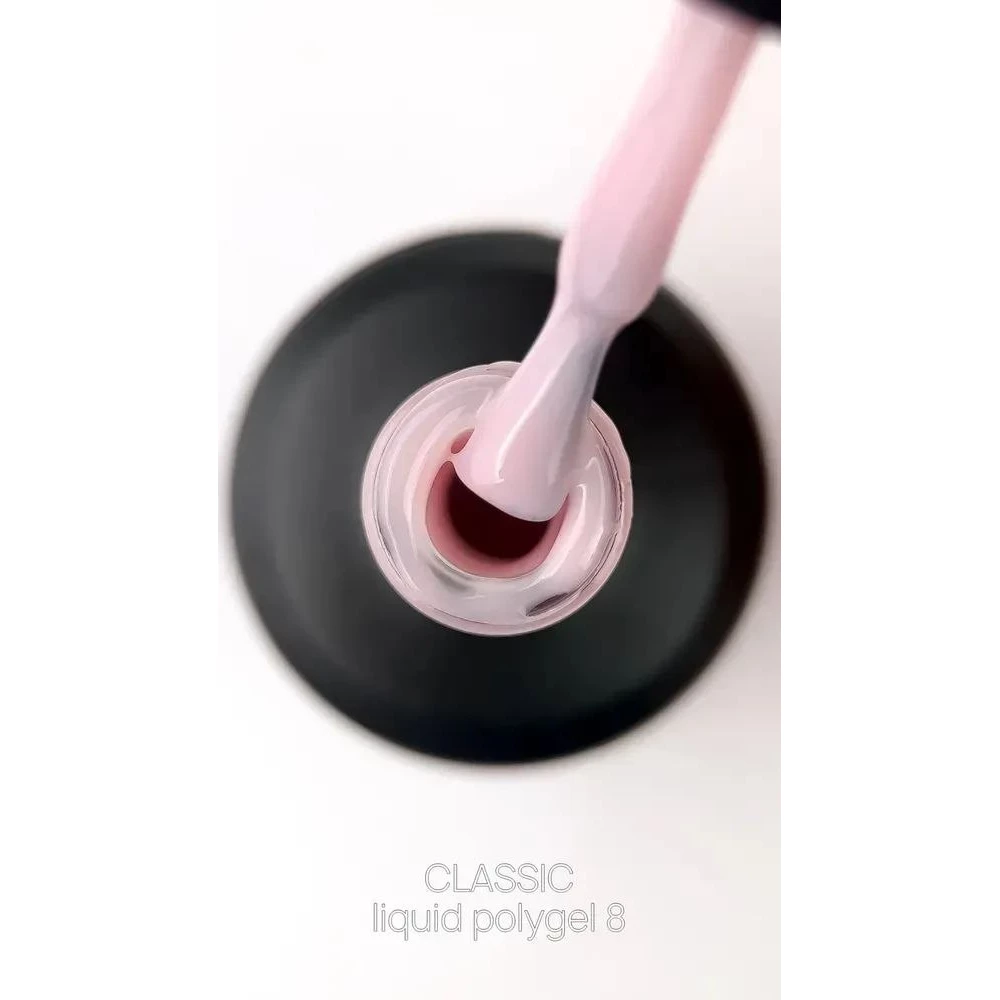 Рідкий полігель Crooz Liquid Polygel №08 (бежево-нюдовий), 15 мл