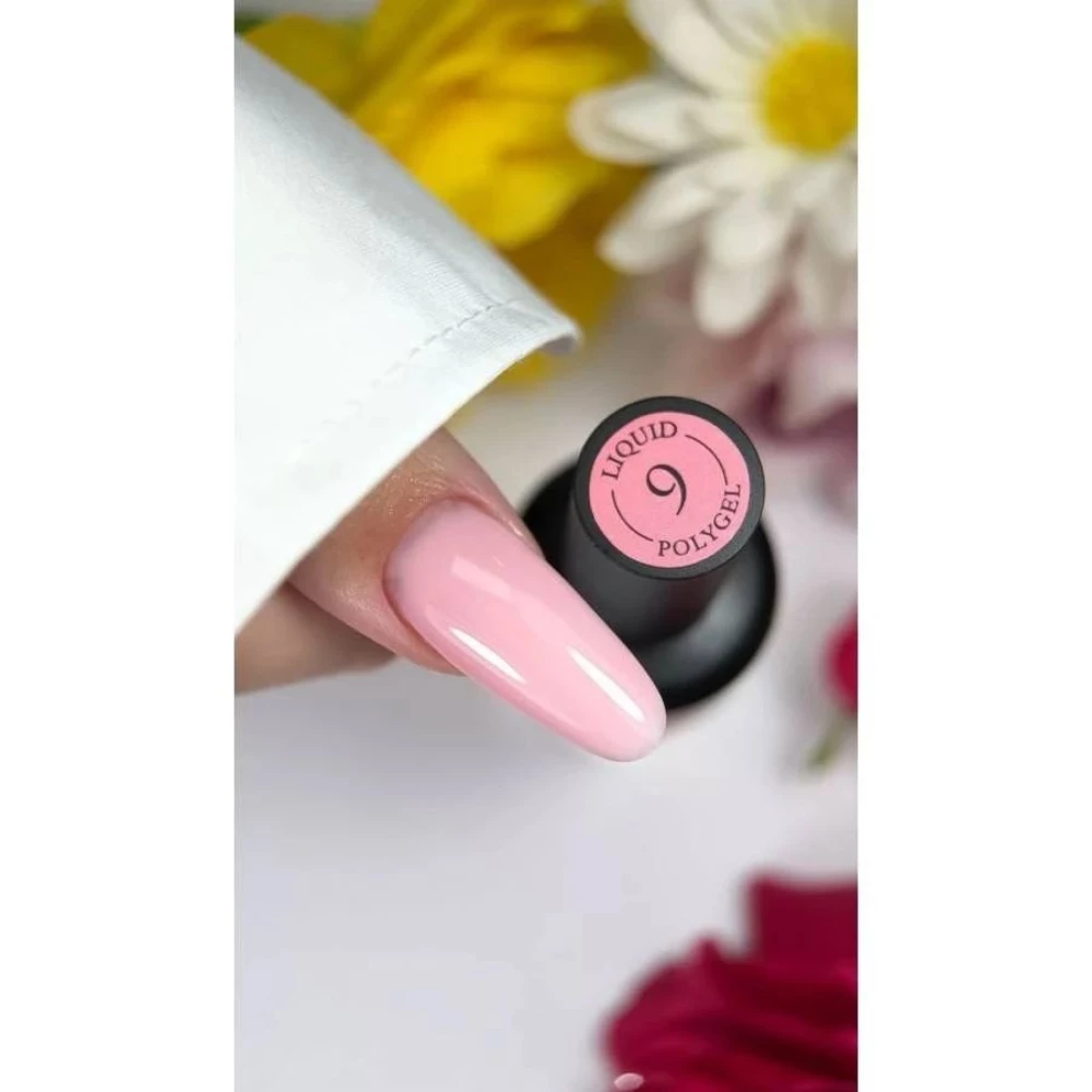 Жидкий полигель Crooz Liquid Polygel №09 (розовый), 15 мл