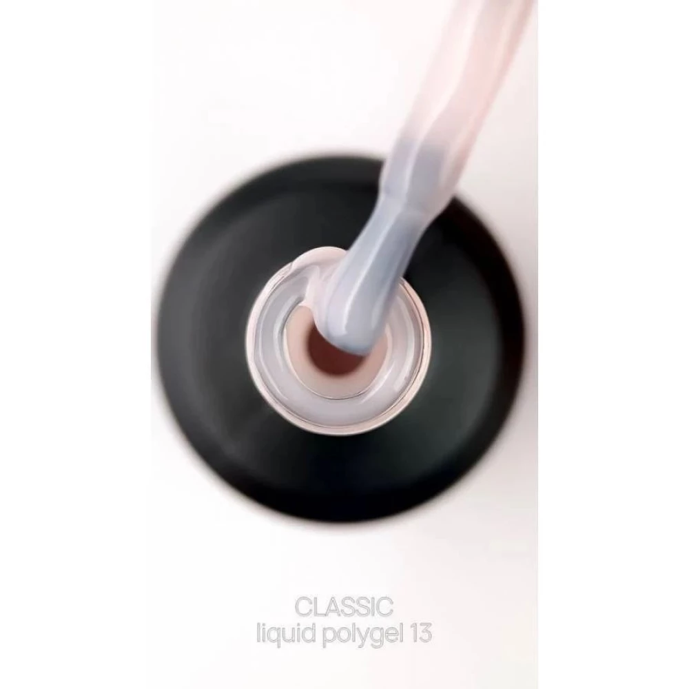 Жидкий полигель Crooz Liquid Polygel №13 (розово-молочный), 15 мл