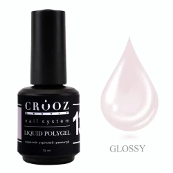 Жидкий полигель Crooz Liquid Polygel №13 (розово-молочный), 15 мл Жидкий полигель Crooz Liquid Polygel №13 (розово-молочный), 15 мл