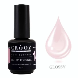 Жидкий полигель Crooz Liquid Polygel №14 (бледно-розовый), 15 мл Жидкий полигель Crooz Liquid Polygel №14 (бледно-розовый), 15 мл