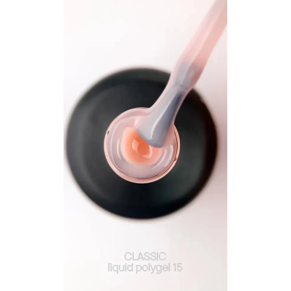 Рідкий полігель Crooz Liquid Polygel №15 (кремово-бежевий), 15 мл