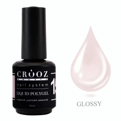 Рідкий полігель Crooz Liquid Polygel №15 (кремово-бежевий), 15 мл Рідкий полігель Crooz Liquid Polygel №15 (кремово-бежевий), 15 мл