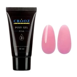 Полигель PolyGel Crooz №03 (нежно-розовый), 30мл (туба)