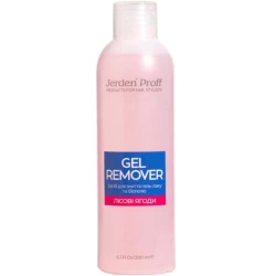 Засіб для зняття гель-лаку Лісова ягода Gel remover Jerden PROFF, 200 мл