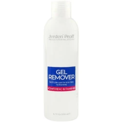 Засіб для зняття гель-лаку Комплекс вітамінів Gel remover Jerden PROFF, 200 мл