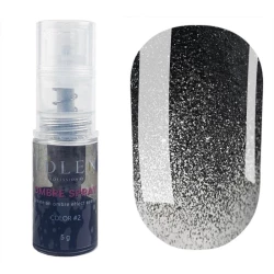 Спрей для эффекта омбре Edlen Ombre Spray Color №2 (черный), 5 г