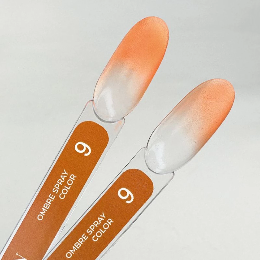 Спрей для эффекта омбре Edlen Ombre Spray Color №9 (оранжевый), 5 г