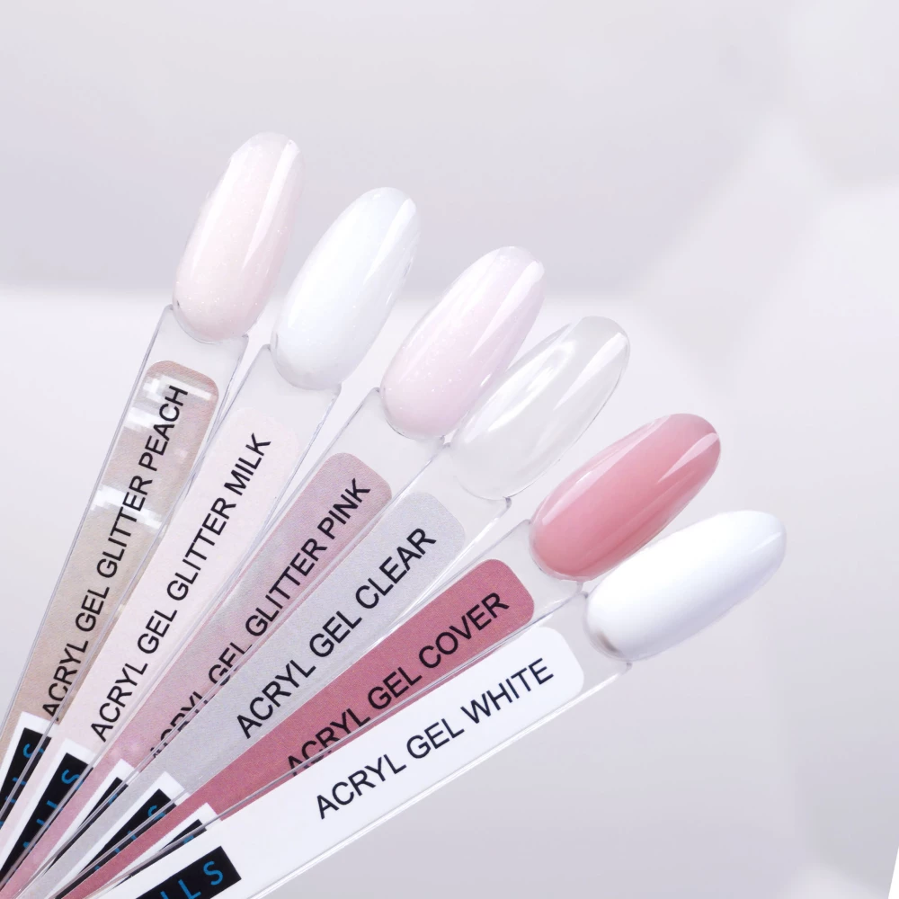 Акрил-гель Kira Nails Acryl Gel - Clear (прозорий), 15 г
