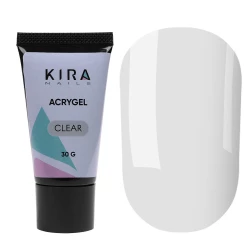 Kira Nails Acryl Gel - Clear, 30 г