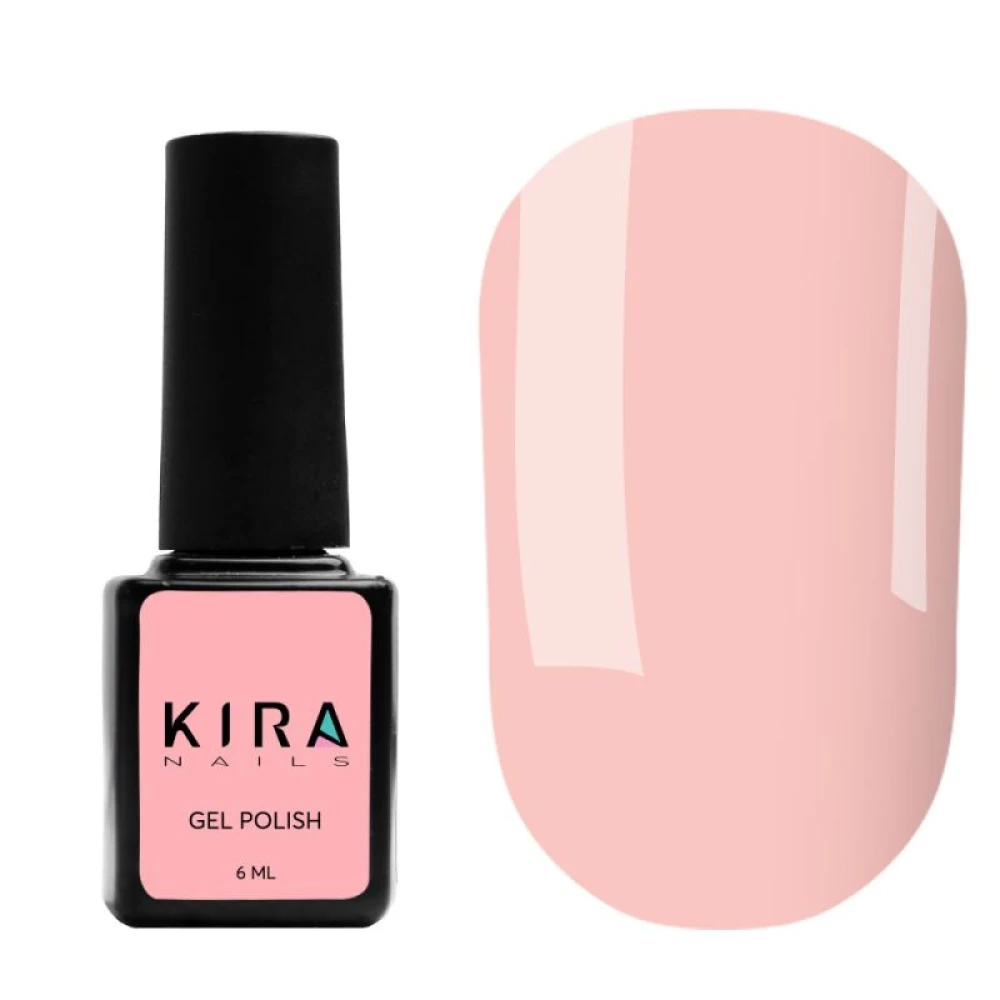 Kira Nails Color Base 002 (зефирно-розовый), 6 мл