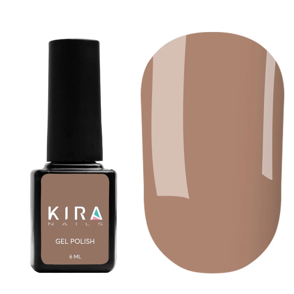 Kira Nails French Base 008 (теплий світло-коричневий), 6 мл