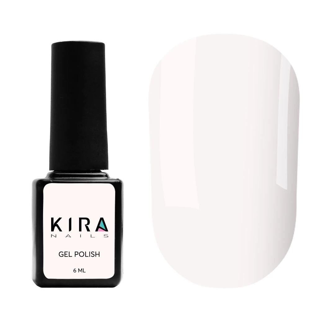 Kira Nails French Base Milk 001 (молочна), 6 мл