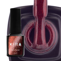 Гель-лак Kira Nails Cat Eye (Кошачий глаз) №004 (бордово-коричневый, магнитный), 6 мл Гель-лак Kira Nails Cat Eye (Кошачий глаз) №004 (бордово-коричневый, магнитный), 6 мл