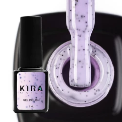 Гель-лак Kira Nails Чіа Пудинг №007 Ожина (з крихтою), 6 мл