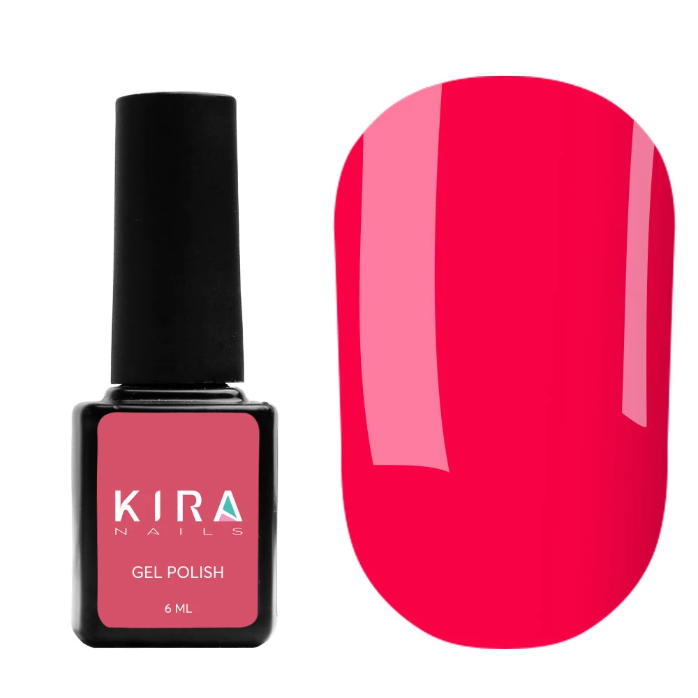 Гель-лак Kira Nails №042 (малиновый, эмаль), 6 мл
