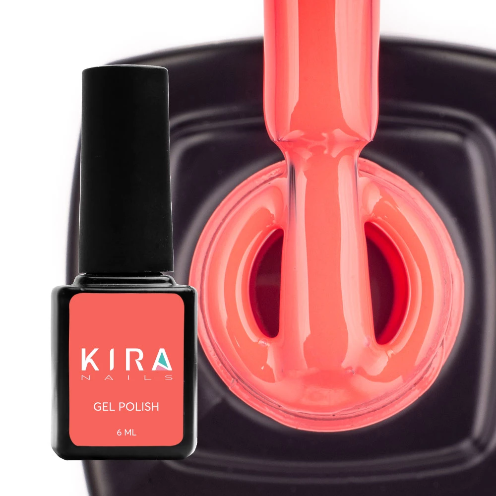 Гель-лак Kira Nails №043 (приглушенный малиновый, эмаль), 6 мл