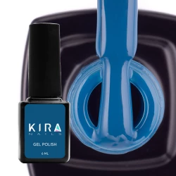 Гель-лак Kira Nails №080 (темно-лазурный, эмаль), 6 мл Гель-лак Kira Nails №080 (темно-лазурный, эмаль), 6 мл