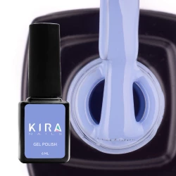Гель-лак Kira Nails №083 (блідо-волошковий, емаль), 6 мл