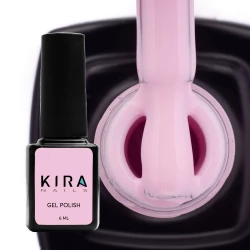 Гель-лак Kira Nails №105 (ніжно-рожевий, емаль), 6 мл