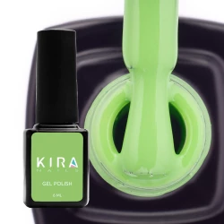 Гель-лак Kira Nails №126 (приглушенный зеленый, эмаль), 6 мл Гель-лак Kira Nails №126 (приглушенный зеленый, эмаль), 6 мл
