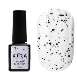 Kira Nails Chia Top Coat - Топ для гель-лака Чиа, без липкого слоя, 6 мл