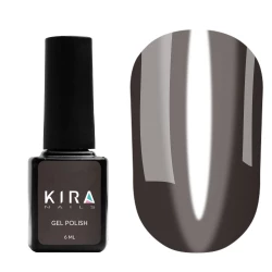 Гель-лак Kira Nails Vitrage №V18 (чорний, вітражний), 6 мл