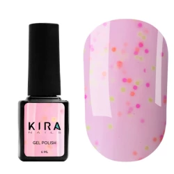 Гель-лак Kira Nails Yoghurt Boom! №008 (малиновый крем с неоновыми блестками, йогурт), 6 мл Гель-лак Kira Nails Yoghurt Boom! №008 (малиновый крем с неоновыми блестками, йогурт), 6 мл