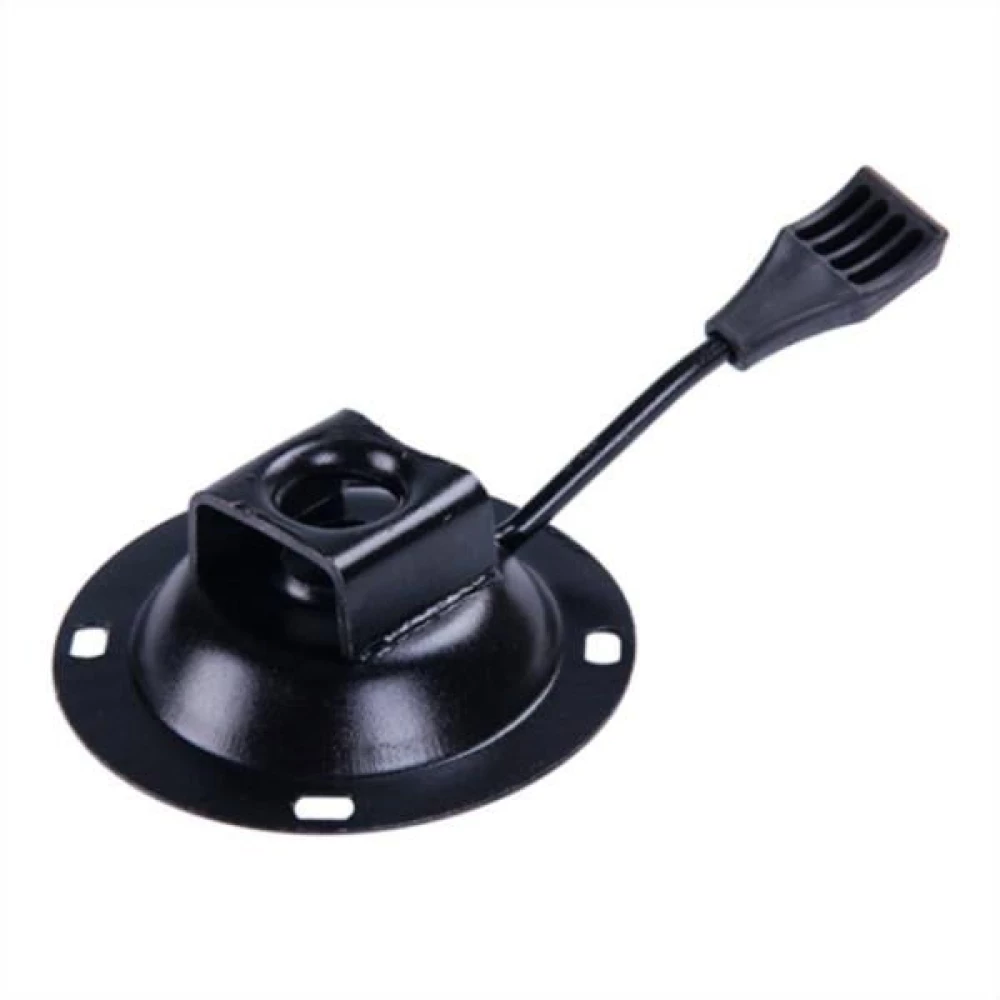 Стілець зі спинкою для майстра чорного кольору