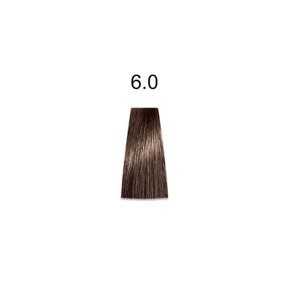 Крем-краска перманентная для волос Mirella Professional MRJ Color – 6.0, темный блондин, 100 мл