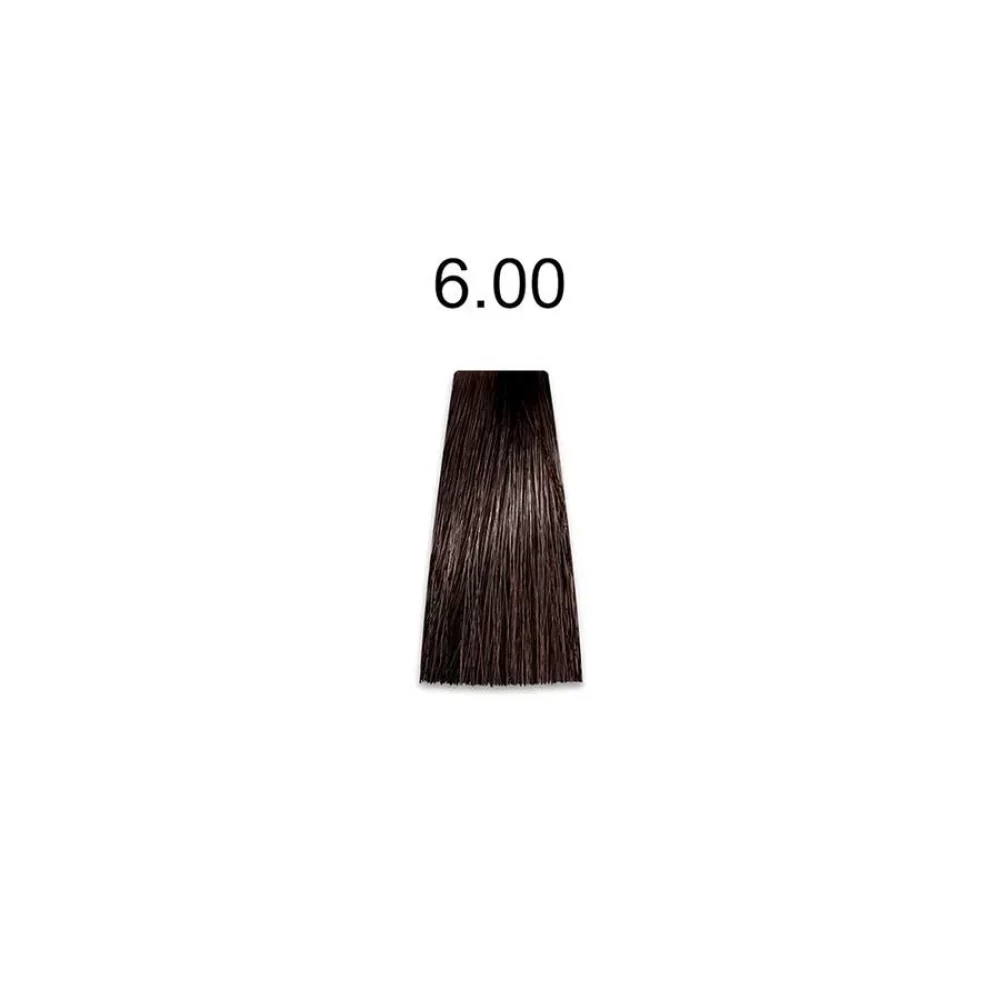Крем-краска перманентная для волос Mirella Professional MRJ Color – 6.00, интенсивный темный блондин, 100 мл