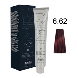 Крем-краска перманентная для волос Mirella Professional MRJ Color – 6.62, темный блондин красно-фиолетовый, 100 мл