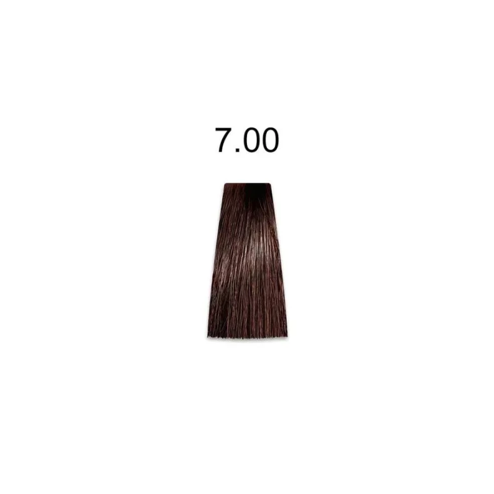 Крем-краска перманентная для волос Mirella Professional MRJ Color - 7.00 интенсивный блондин, 100 мл