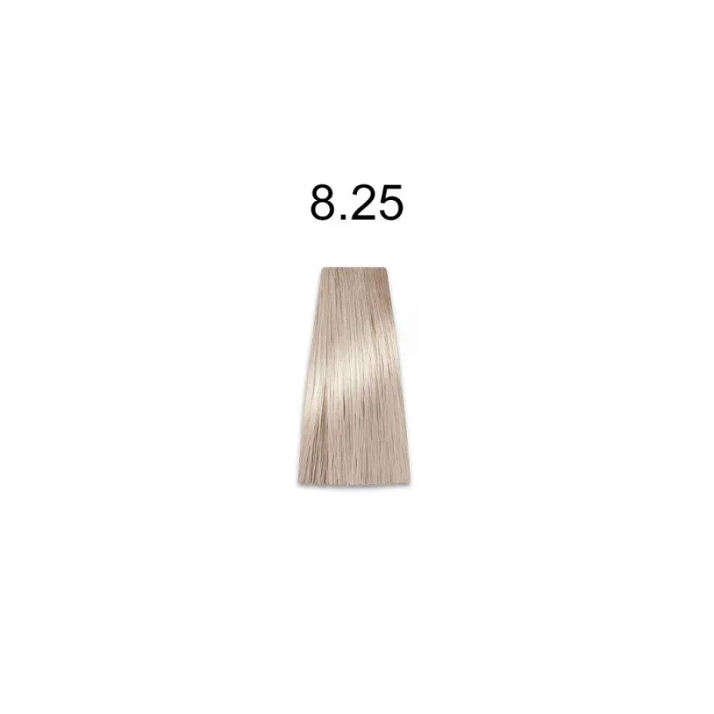 Крем-краска перманентная для волос Mirella Professional MRJ Color – 8.25, светлый блондин фиолетово-махагоновый, 100 мл