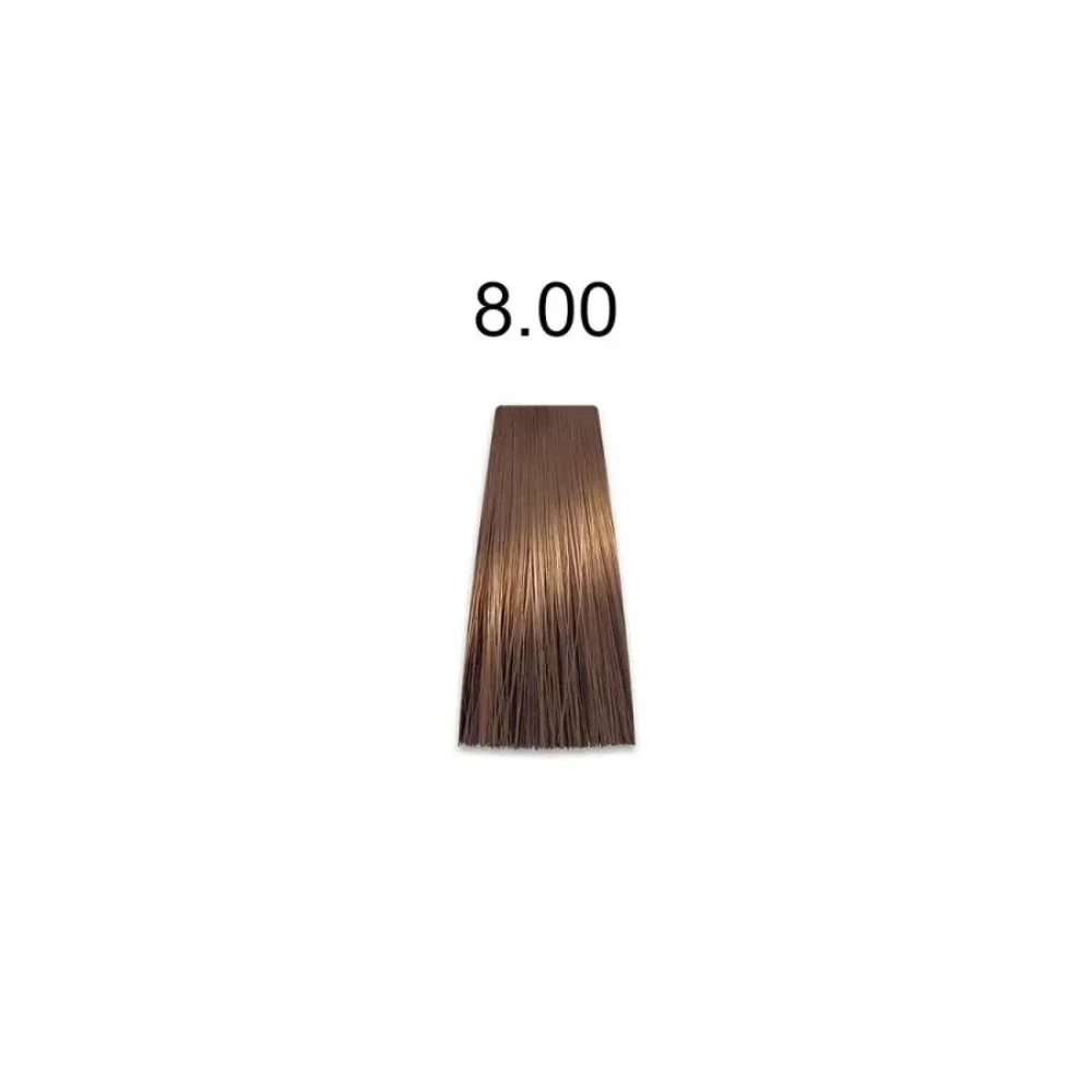 Крем-краска перманентная для волос Mirella Professional MRJ Color – 8.00, интенсивный светлый блондин, 100 мл