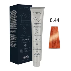Крем-краска перманентная для волос Mirella Professional MRJ Color – 8.44, светлый блондин интенсивно-медный, 100 мл Крем-краска перманентная для волос Mirella Professional MRJ Color – 8.44, светлый блондин интенсивно-медный, 100 мл